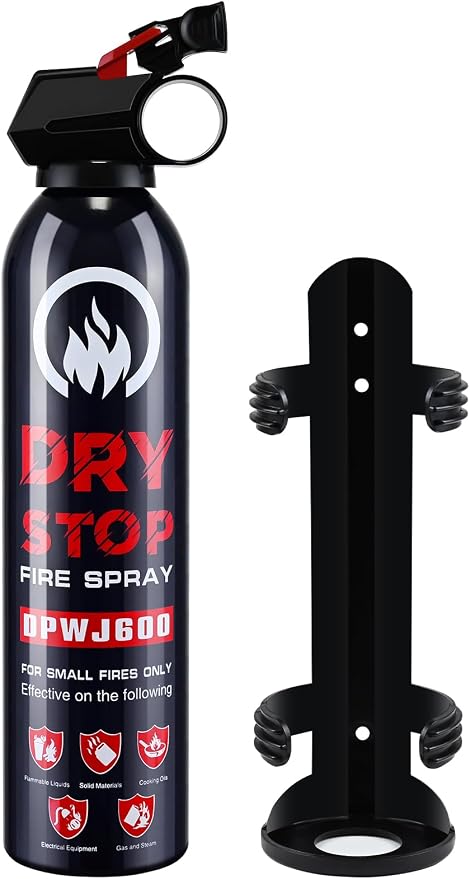 Dry Stop Fire Extinguisher for Home by cermug