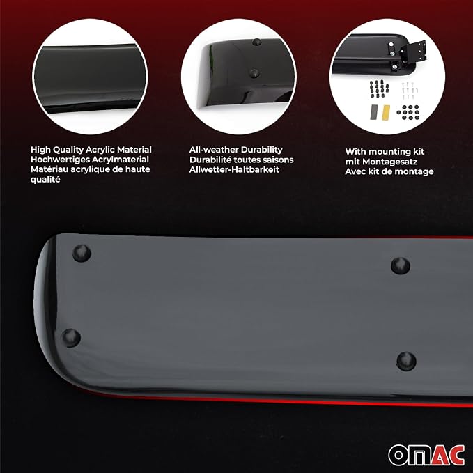OMAC Front Windshield Sun Visor Protector - Image 5