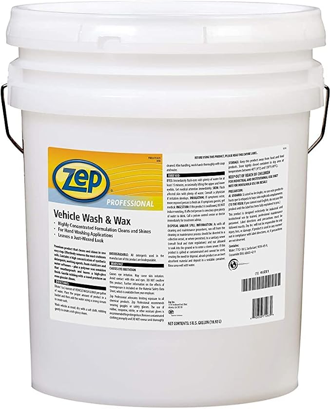 Zep Vehicle Wash and Wax by Zep