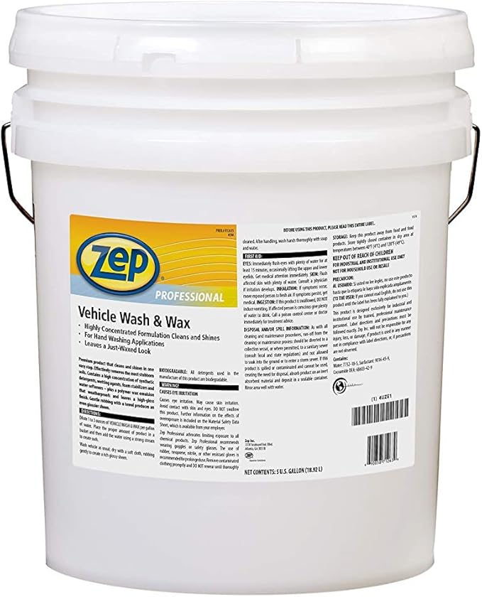 Zep Vehicle Wash and Wax - Image 5