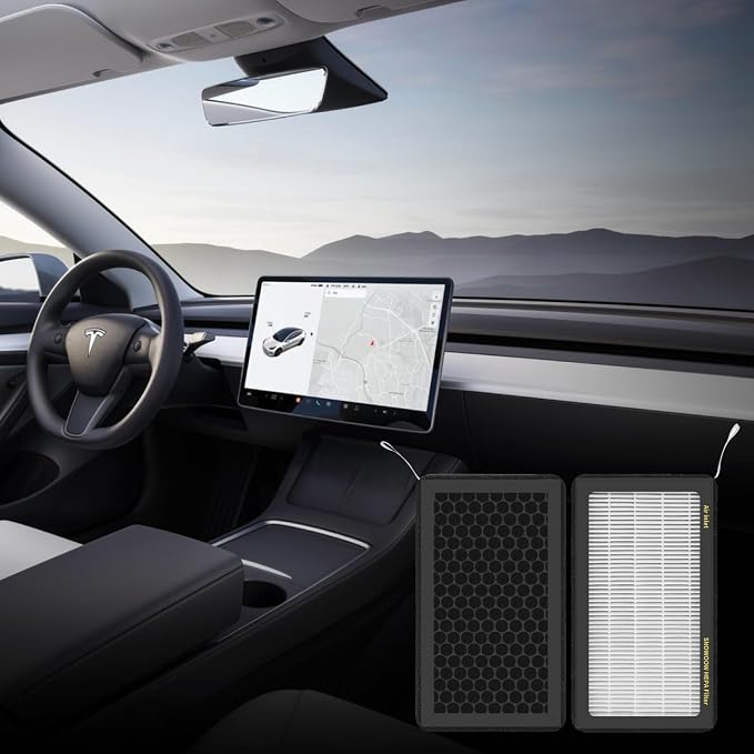 Tesla Model 3 Model Y Air Filter HEPA 2 Pack - Image 6