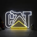 CAT Style LED Neon Light Sign, Bold Neon Sign by ASONGLIFE