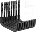 8 Pack Ladder Hooks 9.8Inch Garage Storage Utility Hook Heavy Duty Wall Mounted by Whrsinlor