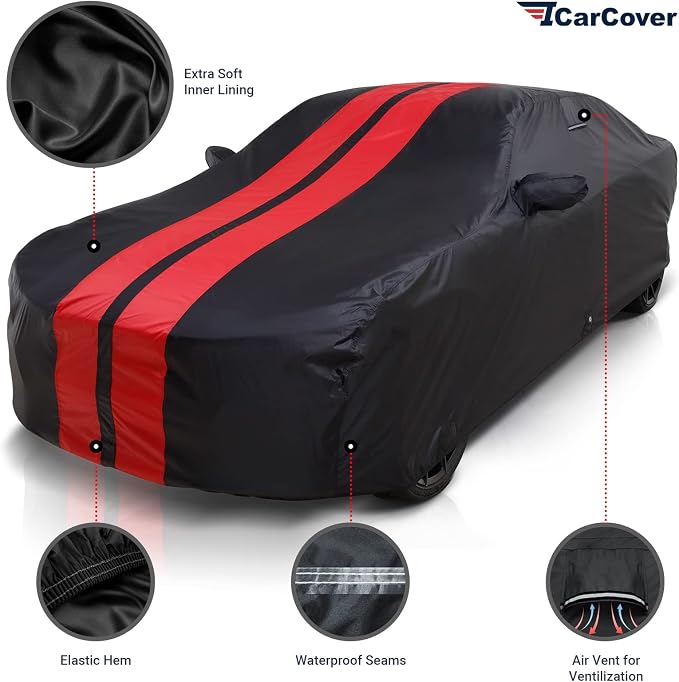 iCarCover Custom Car Cover for 2020-2025 Toyota GR Supra Waterproof All Weather - Image 2