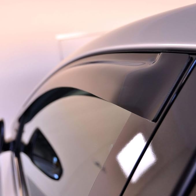 94093 Sunproof Waterproof Side Window Wind Deflector, Window Visor fit - Image 5