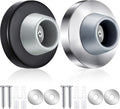 Blulu Concave Wall Door Stopper Door Bumper Stainless Steel Wall Protector by Blulu