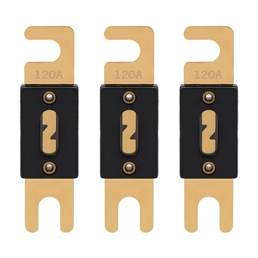 120A ANL Fuse 120 Amp Inline Blade Fuses 32V by VEXUNGA