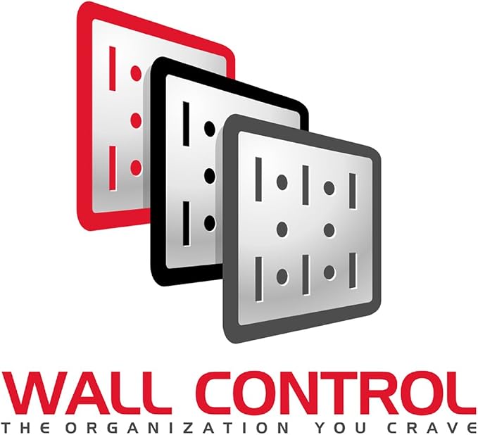 Wall Control Pegboard Organizer 4 ft. Metal Pegboard Standard Tool Storage Kit - Image 8