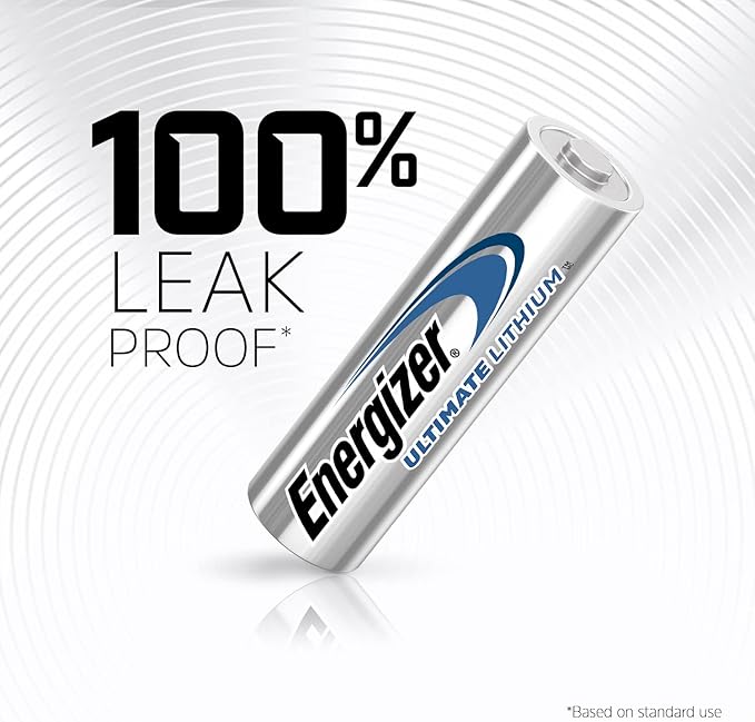 Energizer Ultimate Lithium AA Batteries Pack, 1.5V AA Batteries - Image 8