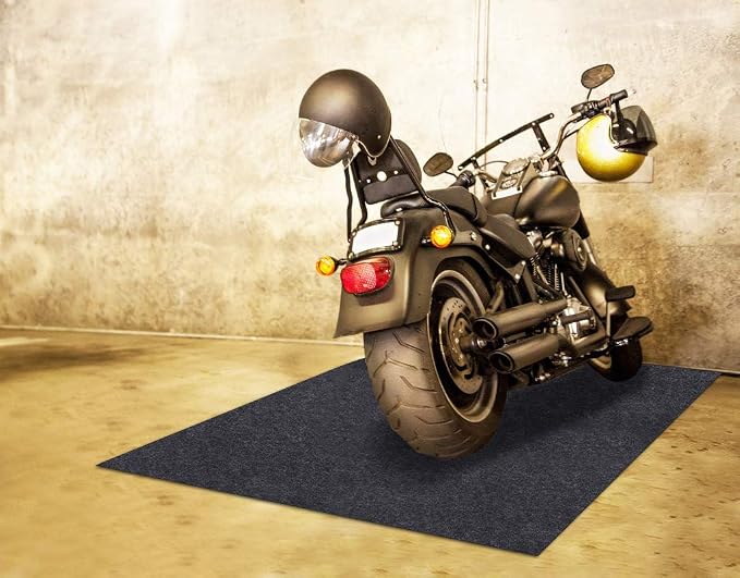 Motorcycle, Golf cart, Mountain Bike Floor Mat, Absorbent Fabric, Anti-slip and - Image 4