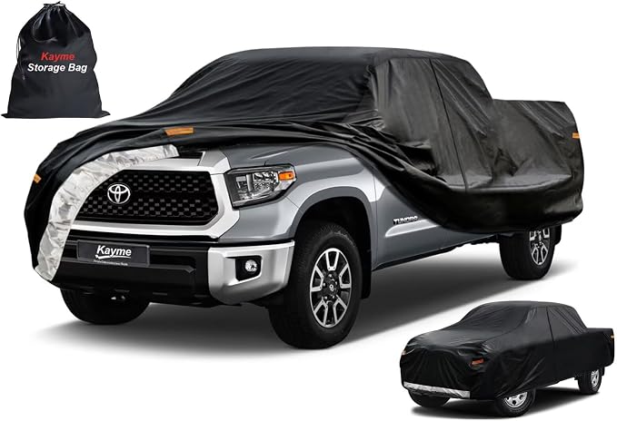 Kayme Truck Cover Custom Fit Toyota Tundra Access/Extended Cab SB. Full by kayme