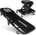 M-AUTO Foldable Z Creeper 2-in-1 Rolling Folding Car Creeper & Seat, 330LBS by M-AUTO