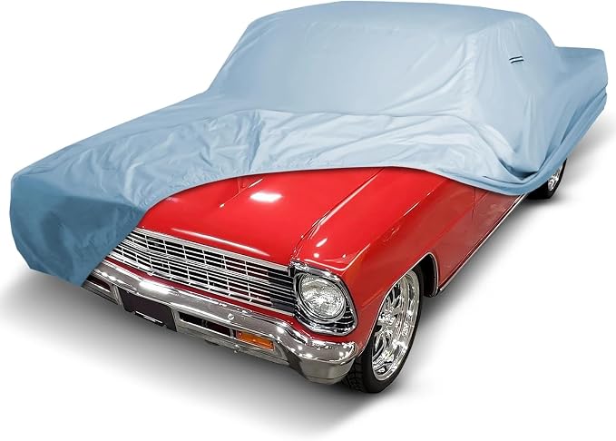 iCarCover Premium Car Cover for 1962-1967 Chevy Nova 2-Door, 4-Door Heavy Duty by iCarCover