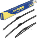 3 wipers Replacement For Toyota Rav4 2001-2005/Toyota Highlander 2001-2007 by ANRDDO