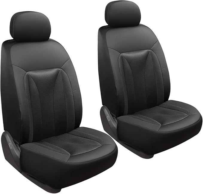 GIANT PANDA Front Seat Cover for Nissan, 3D Air Mesh Car Seat Covers Custom Fit - Image 8
