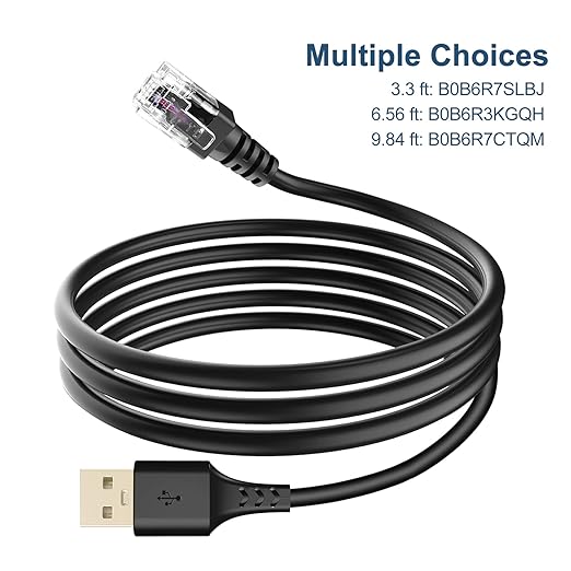 Radar Detector Cable, with USB to RJ11 Plug, - Image 4