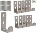 Wall Hooks Coat Hook Robe Hanging Robe & Towel Hooks, Utility Hooks Indoor by Aufuga