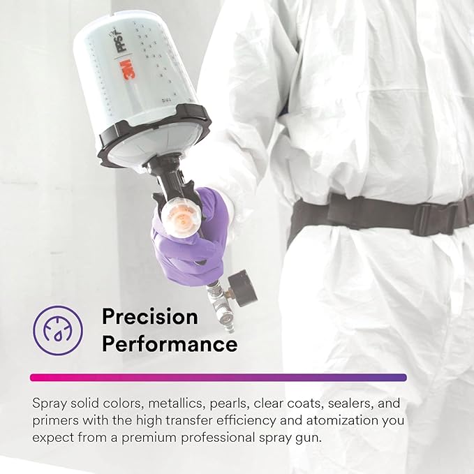 3M Performance Gravity HVLP Atomizing Head Refill Kit, Size 2.0, - Image 6
