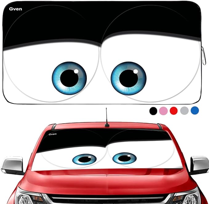Gven Windshield Sun Shade 2025 Windshield Cover Sun Shade Automotive Interior by Gven