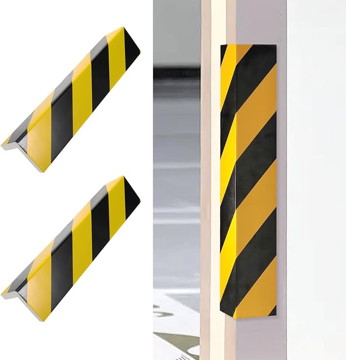 2 Packs 40 * 15 * 1.5cm Garage Wall Protector Foam Wall Corner Guard - Image 3