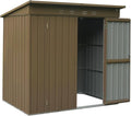 IKERY Metal Storage Shed 6' x 4' by IKERY