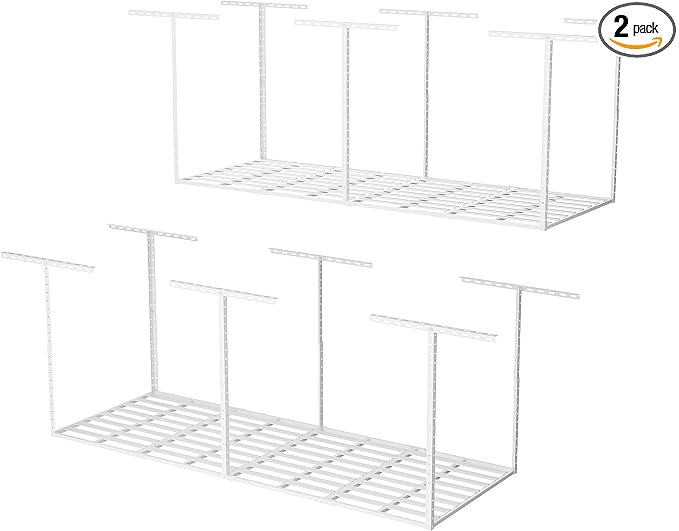 SunsGrove 3x8 Garage Storage Overhead Rack Organization, Adjustable Ceiling by SunsGrove