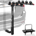 4 Bike Rack Bicycle Carrier Racks Hitch Mount Double Foldable Rack by IKURAMR
