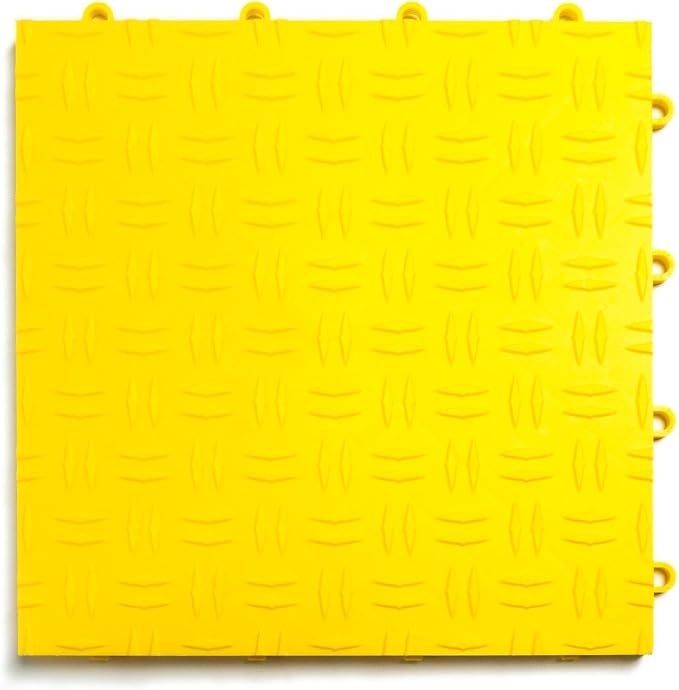 GarageTrac Diamond, Durable Interlocking Modular Garage Flooring Tile by BigFloors
