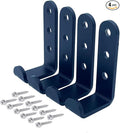 4 Pcs Heavy Duty Steel Wall J Hooks by Jouray