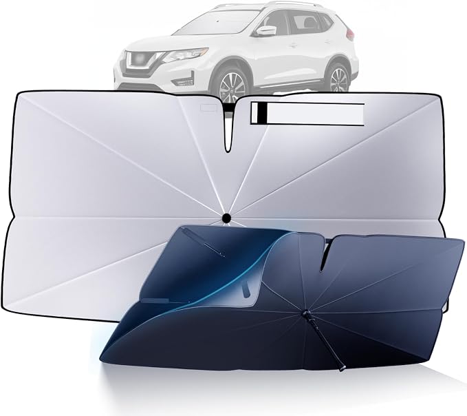 Windshield Sun Shade Umbrella: Custom Fit by HIMUMOY