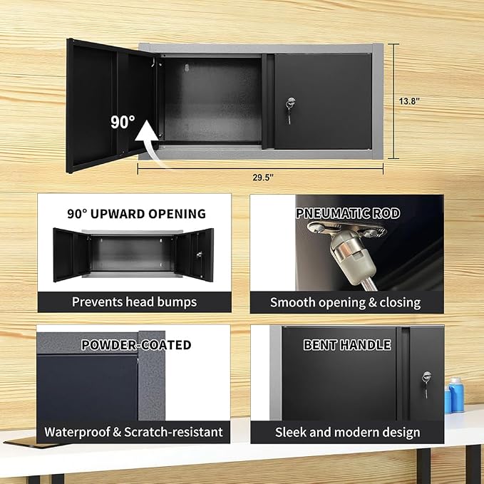 JZD Steel Garage Storage Cabinet System - Image 4