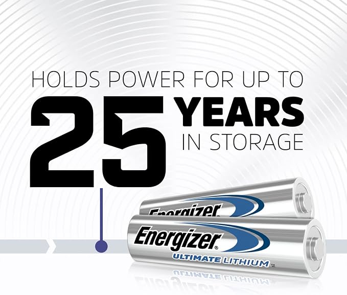 Energizer Ultimate Lithium AA Batteries Pack, 1.5V AA Batteries - Image 5