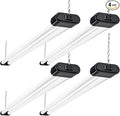 hykolity 4 Pack Linkable LED Shop Light, 4FT 44W, 5000K Daylight, Plug-in by hykolity