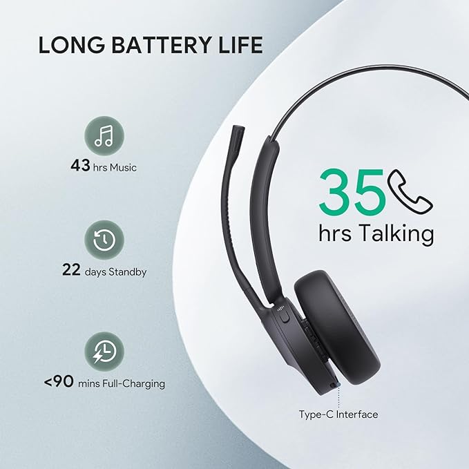 Yealink BH70 UC Wireless Bluetooth Headset - Image 3