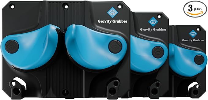 Ultimate Ski & Snowboard Wall Rack | Secure, Non-Slip Storage | Fits Any by GravityGrabber
