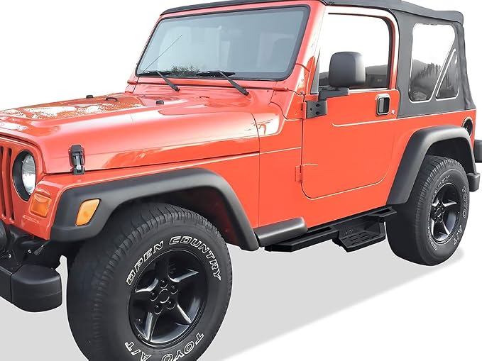 APS 304 Stainless Steel Pocket Steps Running Boards Side Bars Compatible - Image 2