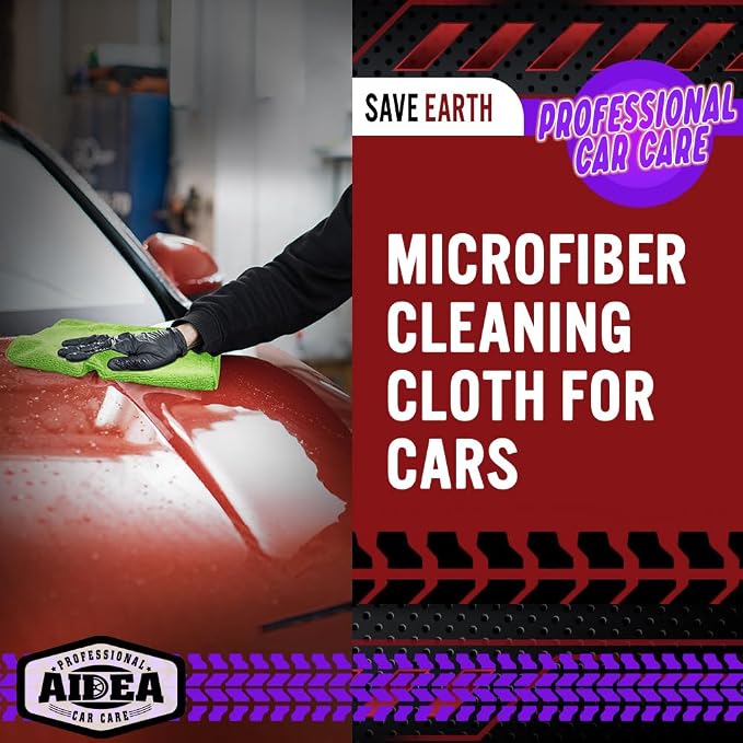 AIDEA Microfiber Cleaning Cloth, Microfiber Towels - Image 4
