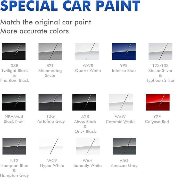 Intense Blue Touch Up Paint Compatible - Image 2