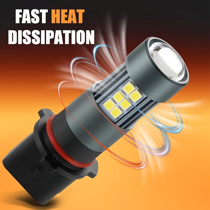 PSX26W 12278 LED Bulbs, Super Bright 12278C1 H28W PWY26W Fog Light 6500K Cool - Image 7