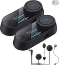 FreedConn TCOM-SC Motorcycle Helmet Bluetooth Intercom Headset Communication by FreedConn