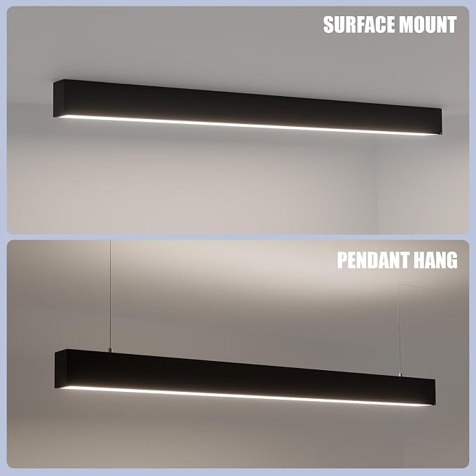 4FT LED Linear Lights 50/45/40/35/30W Up and Down Light, 3000K/4000K/5000K 4 - Image 7