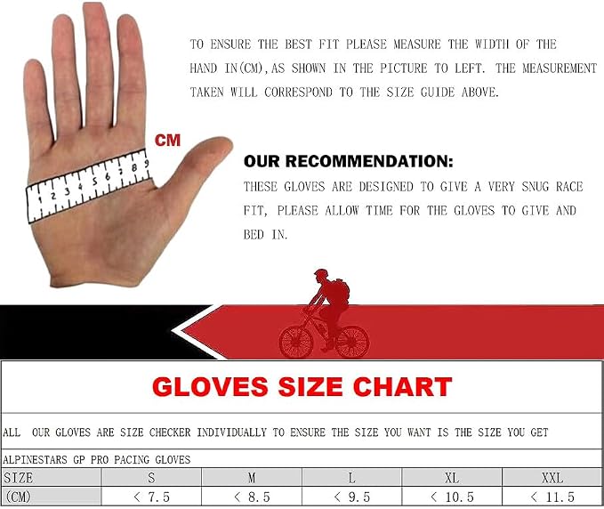 Dirt Bike Motorcycle Gloves for Men Women Finger Touchscreen Motorbike Gloves - Image 5
