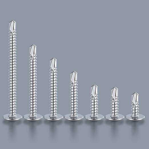 Wensilon #10×1-1/2”for Sheet Metal Self-Tapping Screws 410 Stainless Steel - Image 3