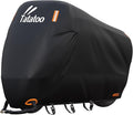 Motorcycle Cover Waterproof Outdoor, 300D Heavy Duty 250cc, UV & Rain Resistant by TATATOO
