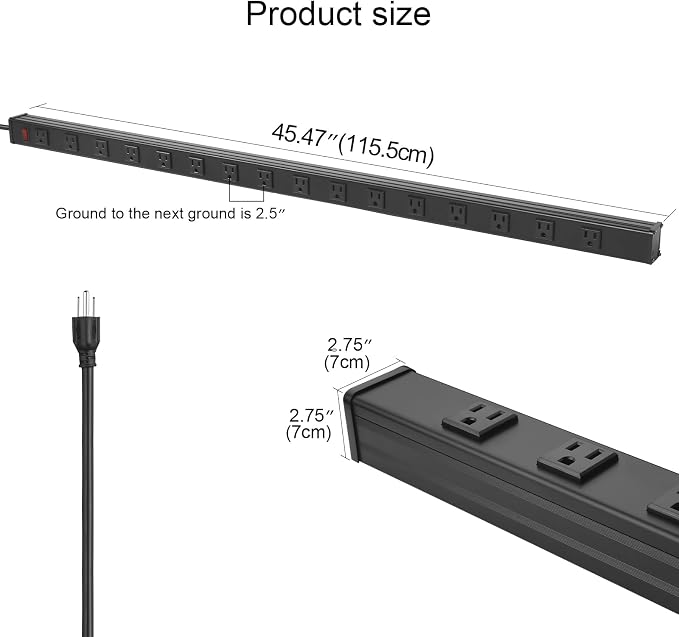 Heavy Duty Power Strip - Image 2