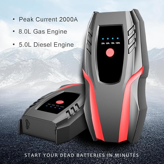12v Auto Jump Starter Pack - Image 2
