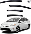 Window Visors Rain Guards fits 2010-2015 Prius, Out-Channel Window Wind by Unknown