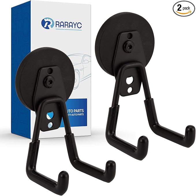 2 Pcs Magnetic Hook Heavy Duty, Strong Magnet Hooks by RARAYC