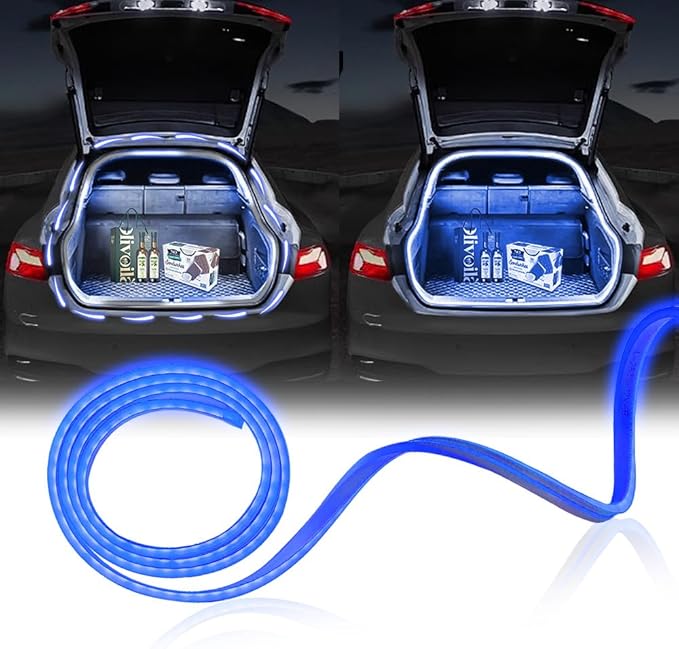 Upgrade Dynamic Flowing Car LED Trunk Light Strip, 158Inch Universal Flexible by YIFENGSHUNDIRECT