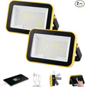 Rechargeable Work Light with Tripod Hole, 40W Waterproof Portable Flood Light by AUMIO